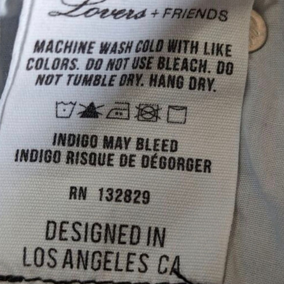 Lovers + Friends Y2K Elijah Distressed Asymmetrical Cotton Denim Mini Skirt 28 - Picture 7 of 12